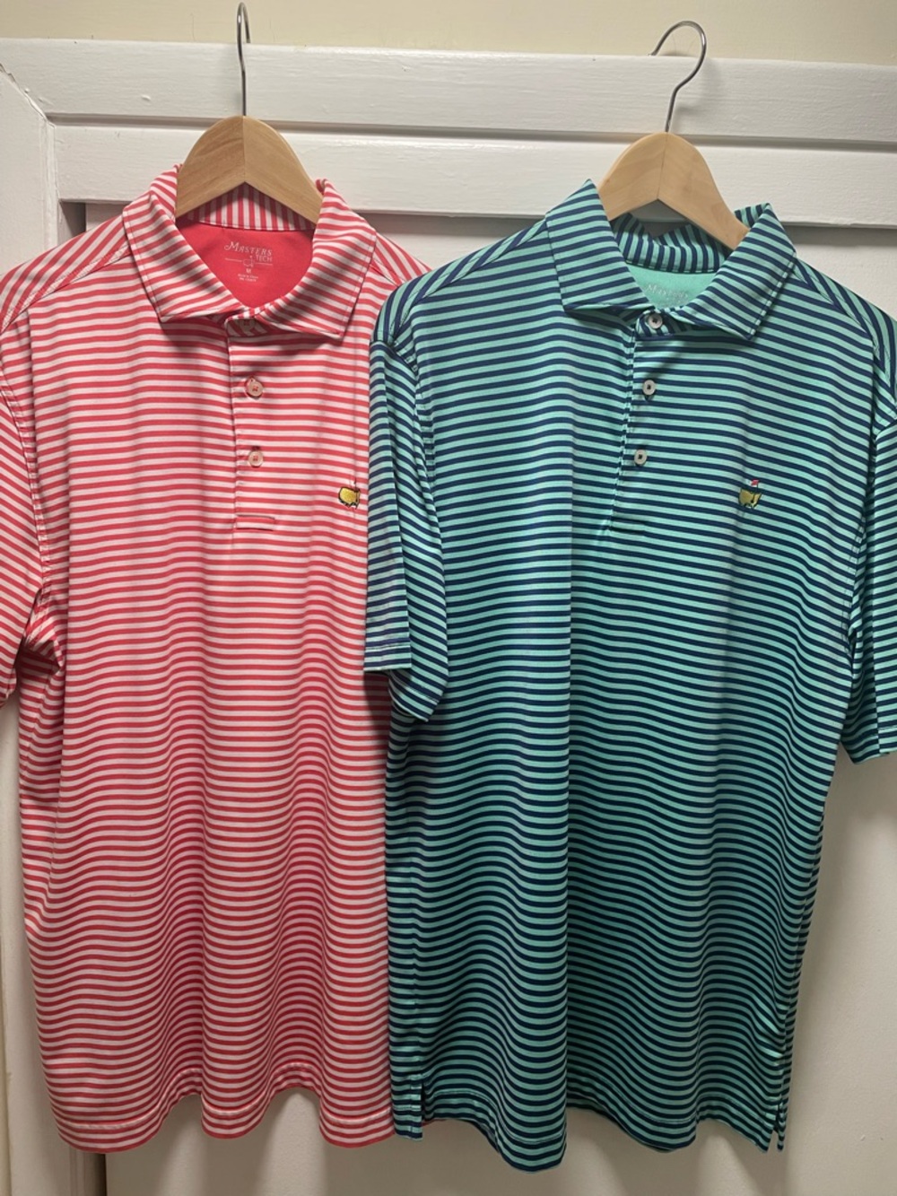 Masters Tech Lot 2 Striped Polos